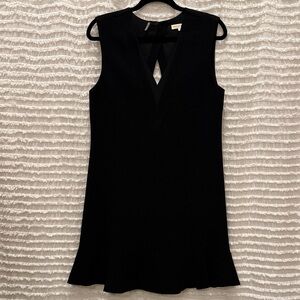 Rebecca Taylor Black Sleeveless Dress